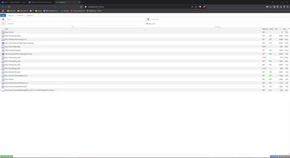 DVWA application interface